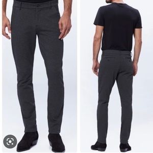 PAIGE Stafford Pant Iced Black Size 34